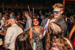 Fun and dancing at cobb hill estate wedding